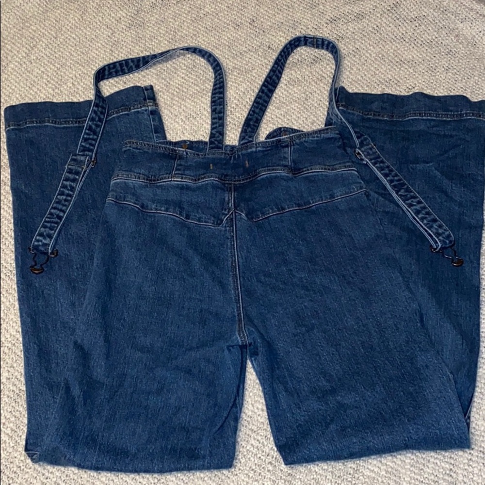 💙 Free People Penrose Overalls 28 - Picture 4 of 7